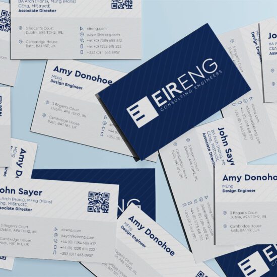 Eireng business card design branding